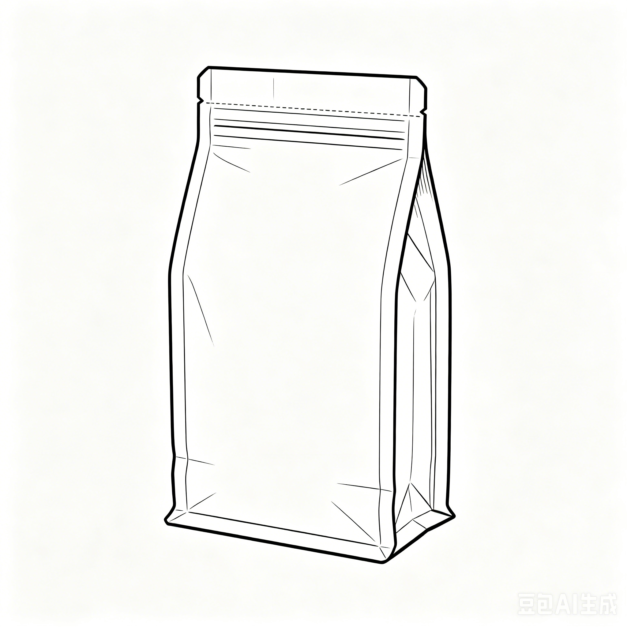 Flat Bottom Bag