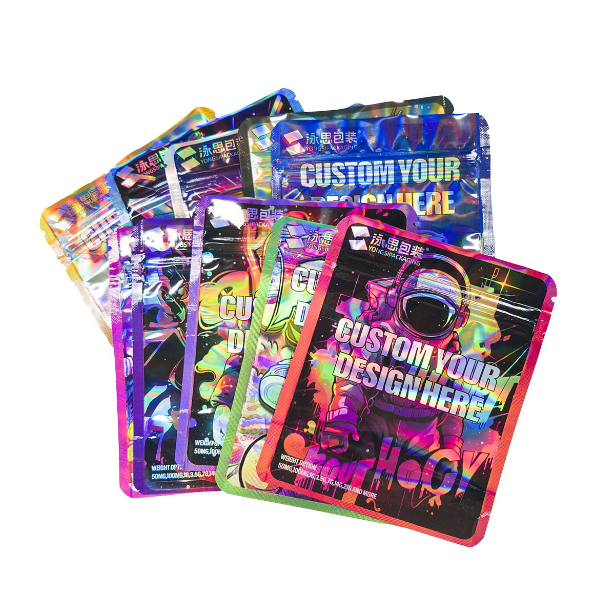 Custom Mylar Bags&customized mylar bags: Elevate Your Brand with Tailored Packaging