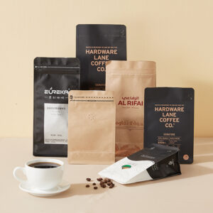 valve coffee bags - custom printed coffee packaging