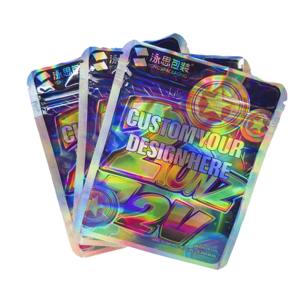 Custom Printed Zipper Packaging Bags for Sweets Snacks Candies Chewing Gum Milk Pet Food Stand up Pouches