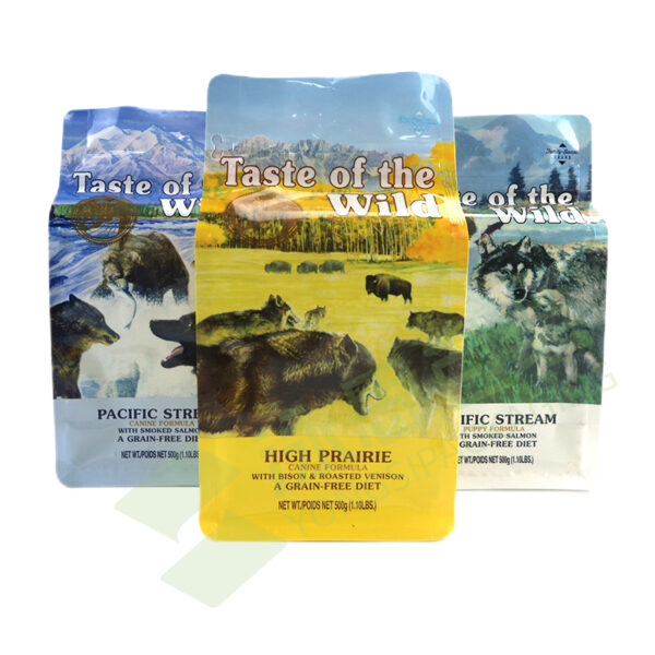 Custom Design Pet Treat Food Packing Pouch Plastic 5Kg 10Kg 20Kg 30 Lb 50Lb Dry Dog Pet Cat Food Packaging Bag - 图片 2
