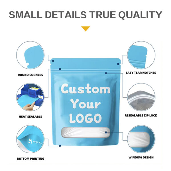 Custom Printed Empty Aluminum Foil Coffee Bean Bags 1kg Packaging Flat Bottom Valve Zipper Resealable Matt for Milk Storage - 图片 2