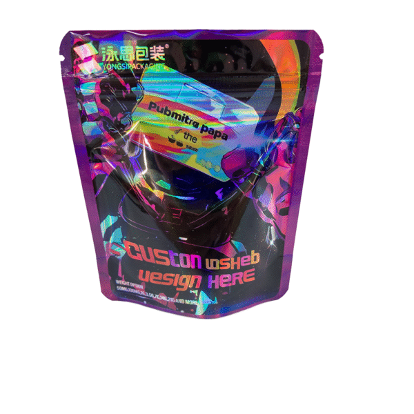 Custom Printed Zipper Packaging Bags for Sweets Snacks Candies Chewing Gum Milk Pet Food Stand up Pouches - 图片 5