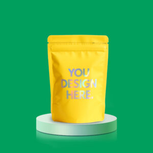 1000pcs Hot Sales Digital Printing Stand up Pouch 3.5g Mylar Packaging in Stock Smell Proof Bag Holographic 3.5 Mylar Bag