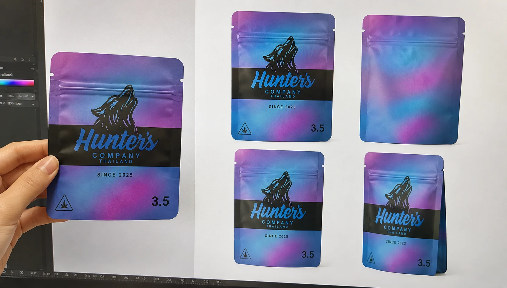 Custom Printing Packaging Mockup